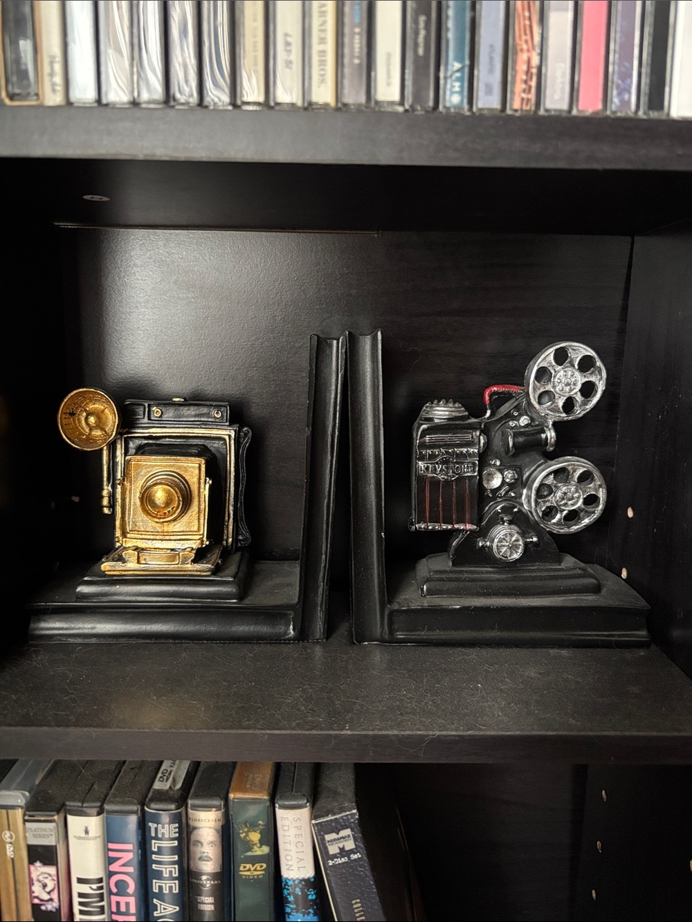Set of Vintage Camera Bookends